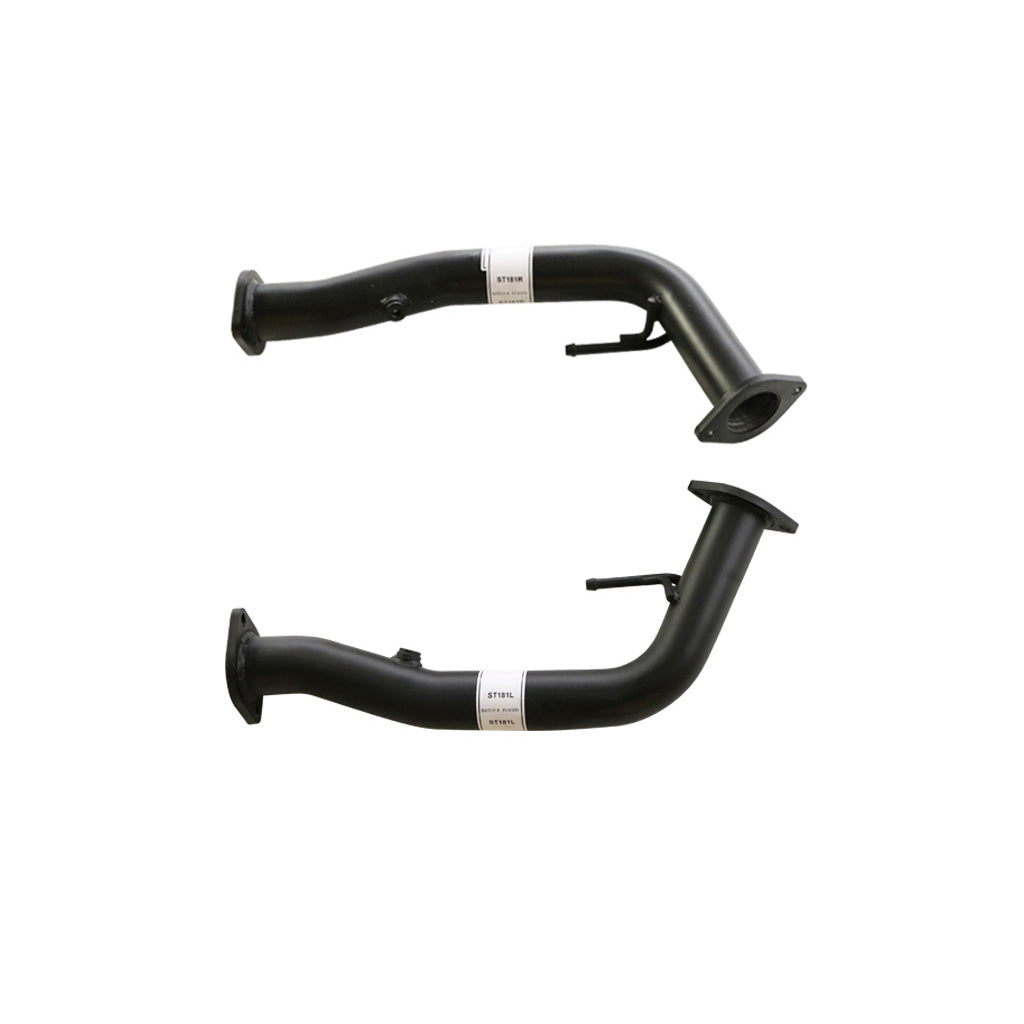 ESA | Twin 2.5" Catback Exhaust HDX Pipe Angle Tips | Holden Commodore VE VF Sedan Wagon | ST180-192HDXA