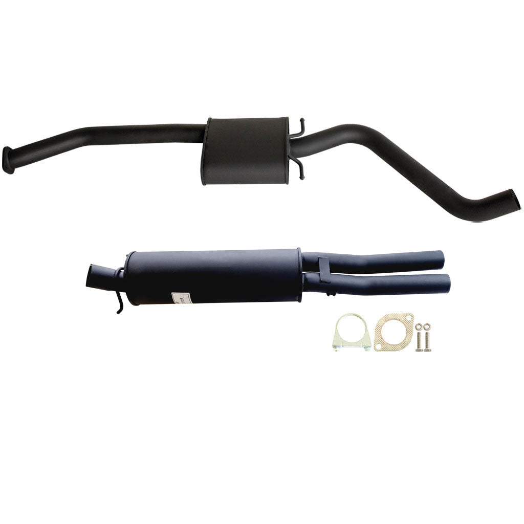 ESA | 2.5" Catback Exhaust Front Muffler Rear Dual Outlet Muffler | Holden Statesman VQ VR V6 VS V8 | ST114-115