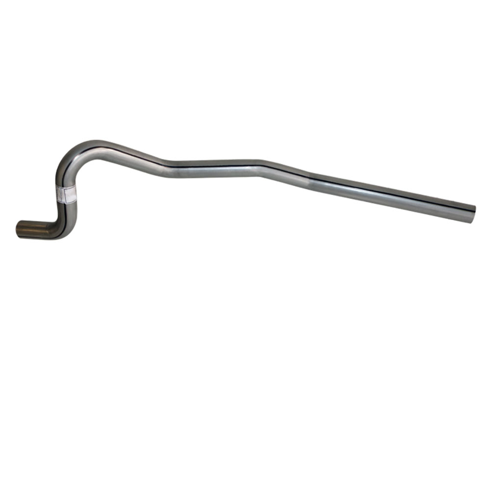 ESA - Ford Falcon RHS Outside Spring Mandrel Bent Tailpipe 2 1/4" Stainless Steel