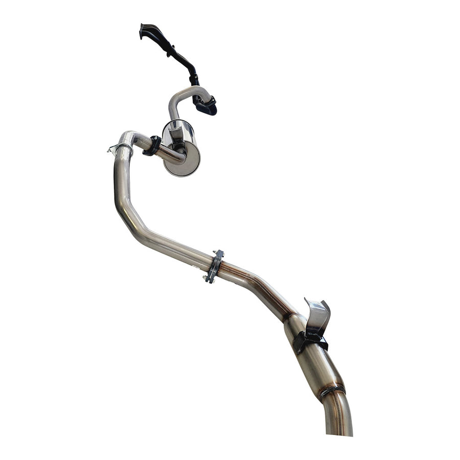 ESA | 2.5" Stainless Exhaust + Headers | Toyota Landcruiser 80 Series 1992-1998 | TY043-MOESS