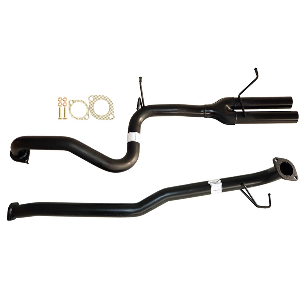 ESA | 2.5" Catback Exhaust Pipe Only & Dual Tailpipe | Ford Falcon FG 6Cyl Sedan | ST219PO-246DTP