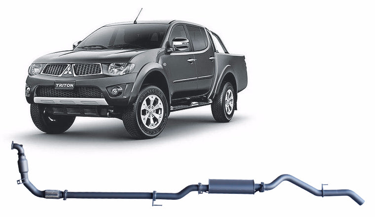 Redback Extreme Duty - Mitsubishi Triton MN (2009 - 2015) Performance Exhaust