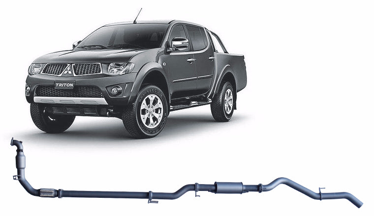 Redback Extreme Duty - Mitsubishi Triton MN (2009 - 2015) Performance Exhaust System