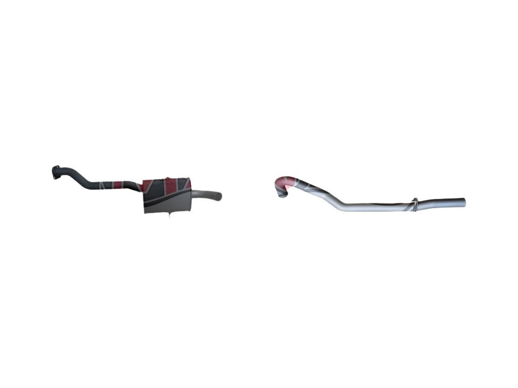 Manta | 2.5″ Cat Back Exhaust System with Muffler & Tailpipe | Holden Commodore VS 3.8L V6 Sedan 1995–1997