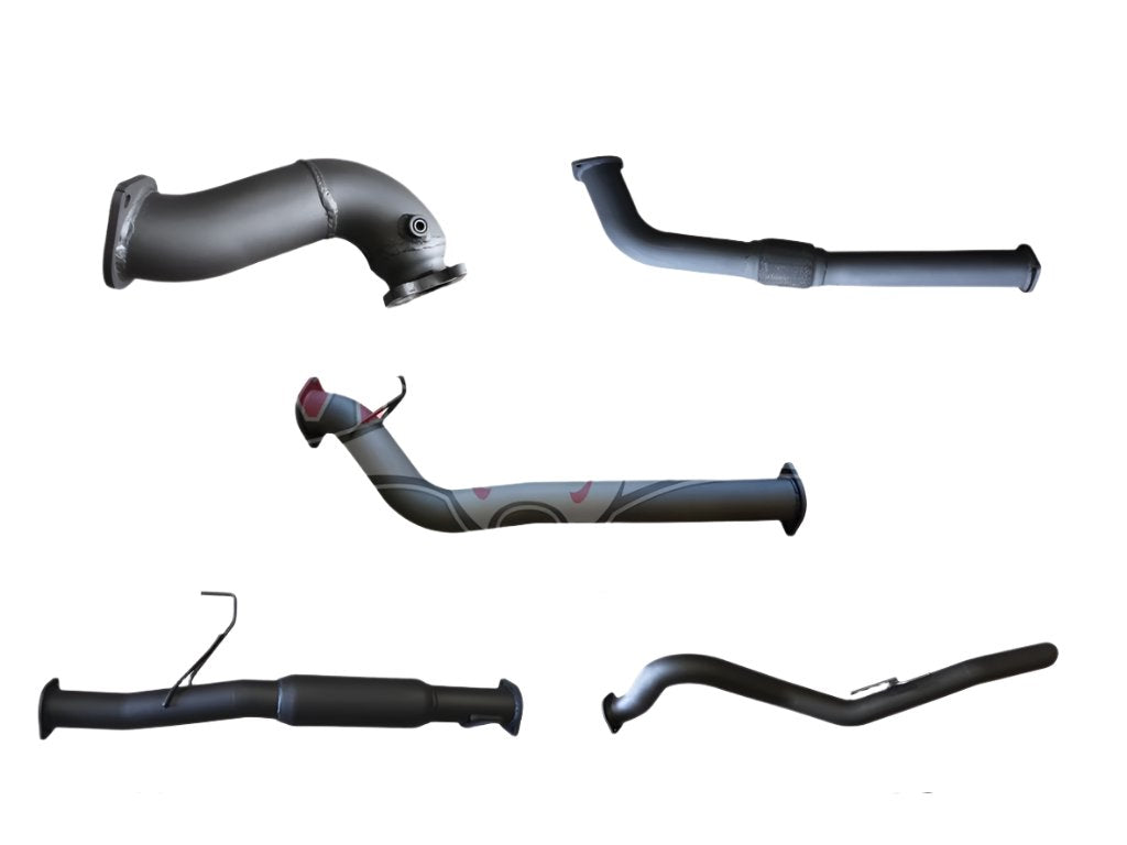 Manta | 3in Turbo Back without Cat & Hotdog | Holden Colorado RC 3.0L LWB Cab Chassis 2010–2012