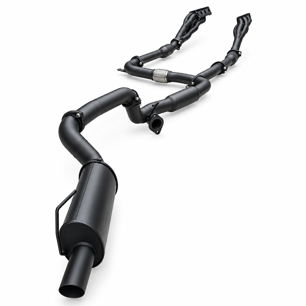 Manta 3in Full Exhaust System Nissan Patrol Y62 Warrior - MKNI0130