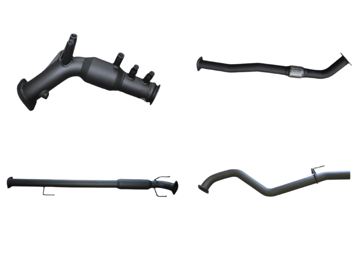 Manta - Toyota Hilux GUN125R 2.4L Turbo Back 3in Hotdog With Cat