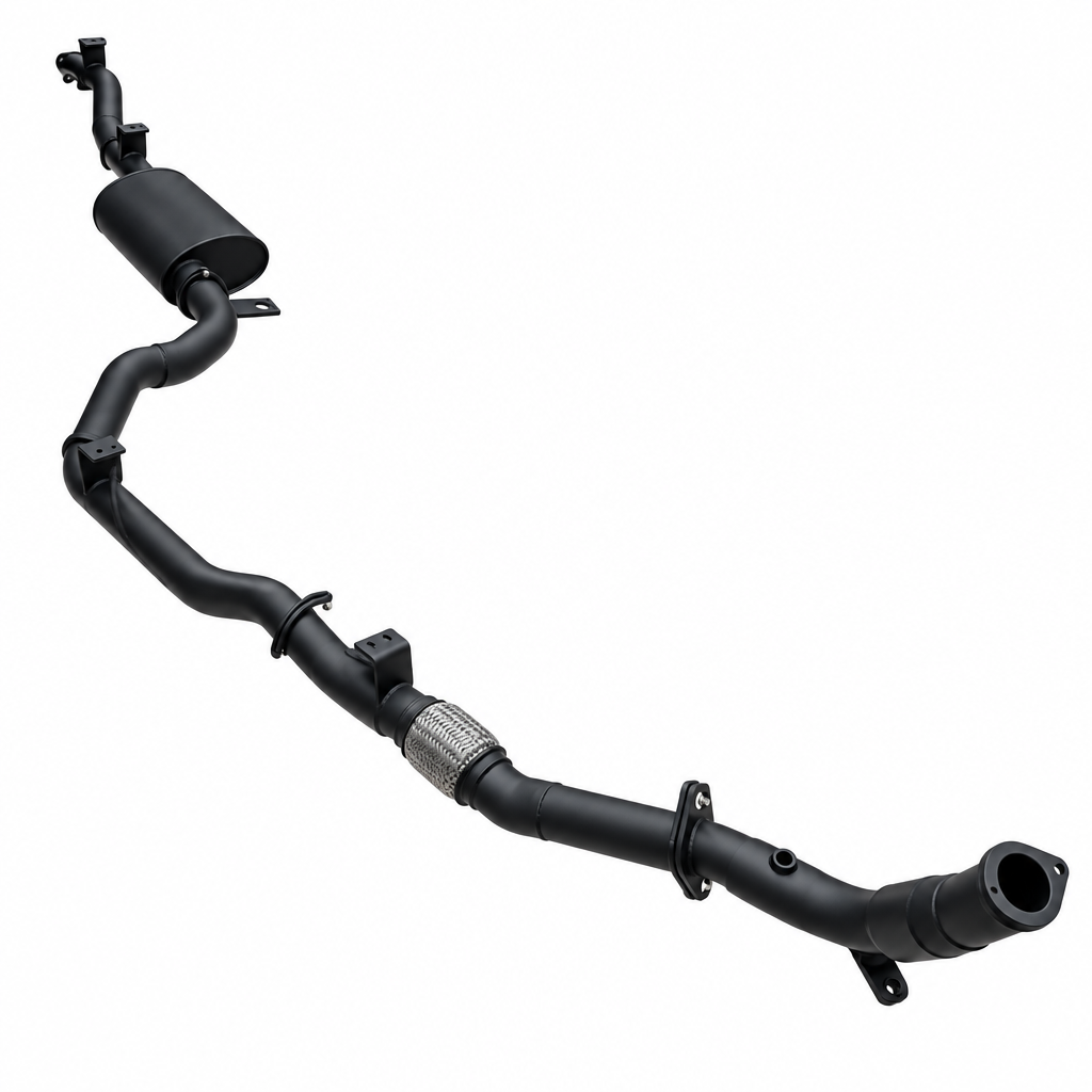 Manta 3in Turbo Back Exhaust Toyota Landcruiser GDJ79 2.8L Turbo Diesel Ute With Cat & Muffler (2023-2026) | MKTY0404