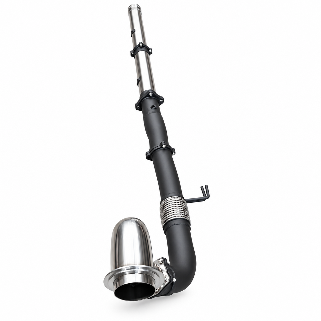 Manta Stainless Steel Turbo Back Exhaust Cat No Muffler OEM Tailpipe Silverado - SSMKCH0030