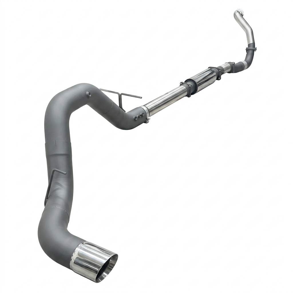 Manta 4in 5in Turbo Back Exhaust Silverado 2500 HD K2 - SSMKCH0035