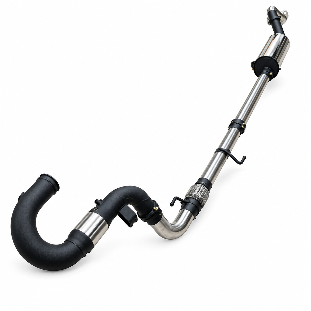Manta Stainless Steel Turbo Back Exhaust Muffler No Cat GWM Cannon - SSMKGW0008