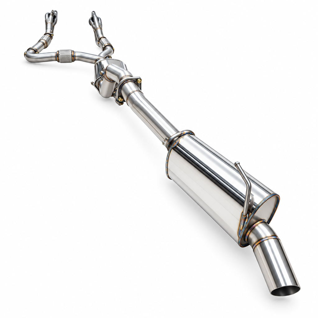Manta 3in Full Exhaust System Nissan Patrol Y62 Warrior V8 - SSMKNI0128