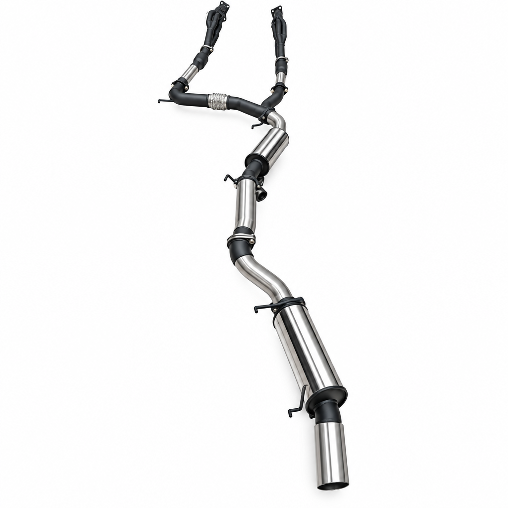 Manta Nissan Patrol Y62 Warrior 5 6L V8 Petrol Exhaust System - SSMKNI0129