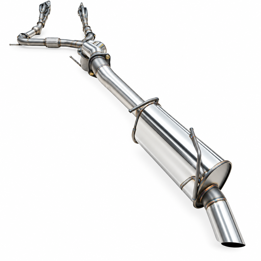 Manta 3in Full Exhaust System Nissan Patrol Y62 Warrior V8 - SSMKNI0129