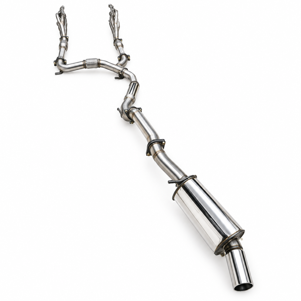 Manta Nissan Patrol Y62 Warrior 5 6L V8 Petrol Exhaust System - SSMKNI0130