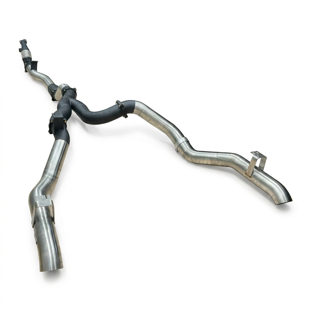 Manta 4in Dual Turbo Back Exhaust Toyota Landcruiser VDJ79 V8 - SSMKTY0226