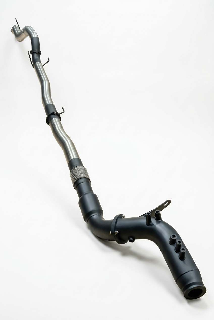 Manta Toyota Hilux GUN126R 2 8L Turbo Diesel Straight Pipe Exhaust - SSMKTY0232
