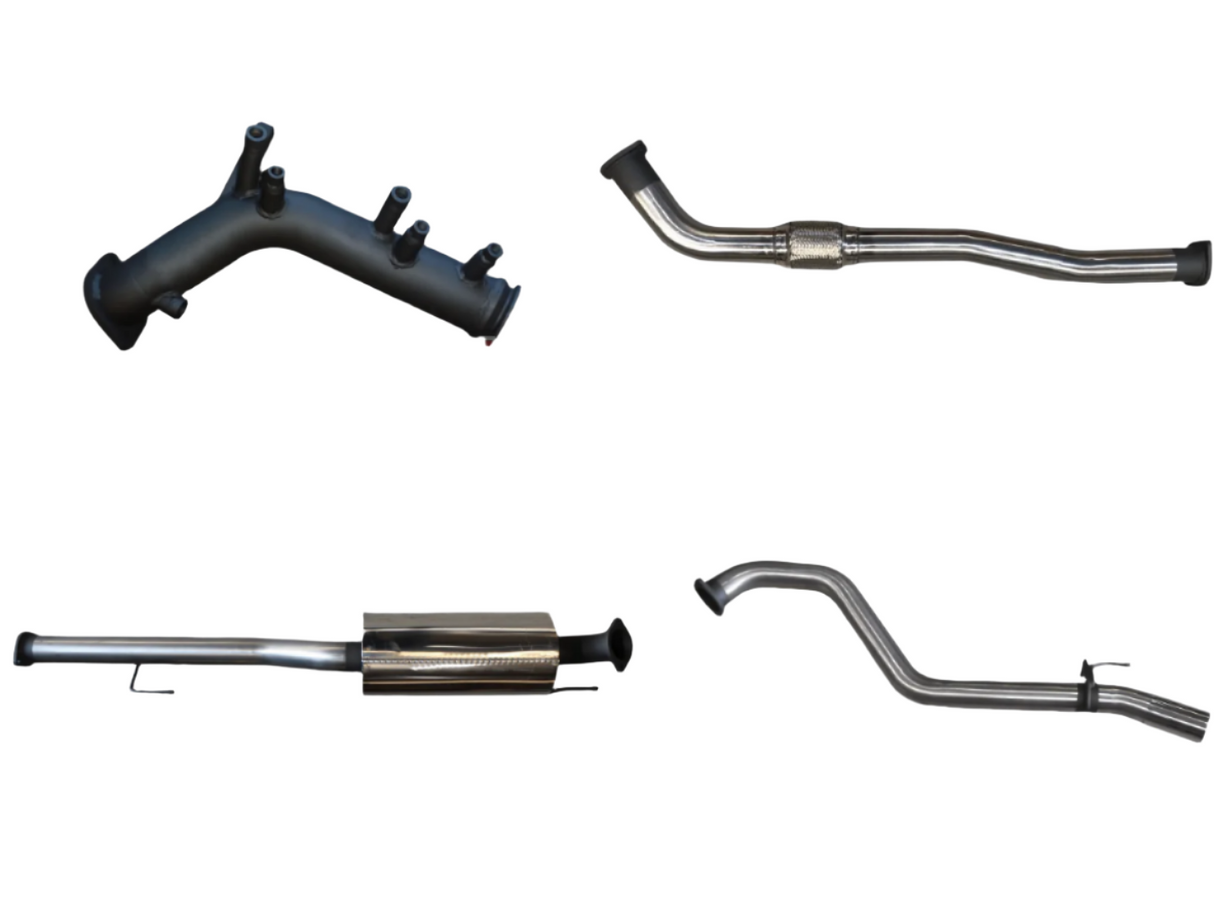 Manta - Toyota Hilux GUN125R 2.4L Turbo Back 3in Muffler NO Cat