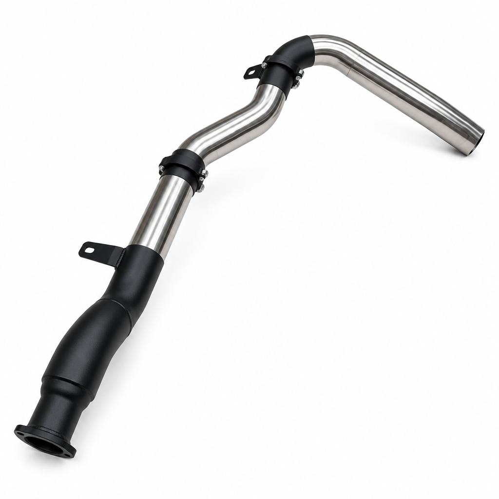 Manta 4in DPF Back Side Exit Exhaust Landcruiser VDJ79 Single Cab V8 - SSMKTY0387