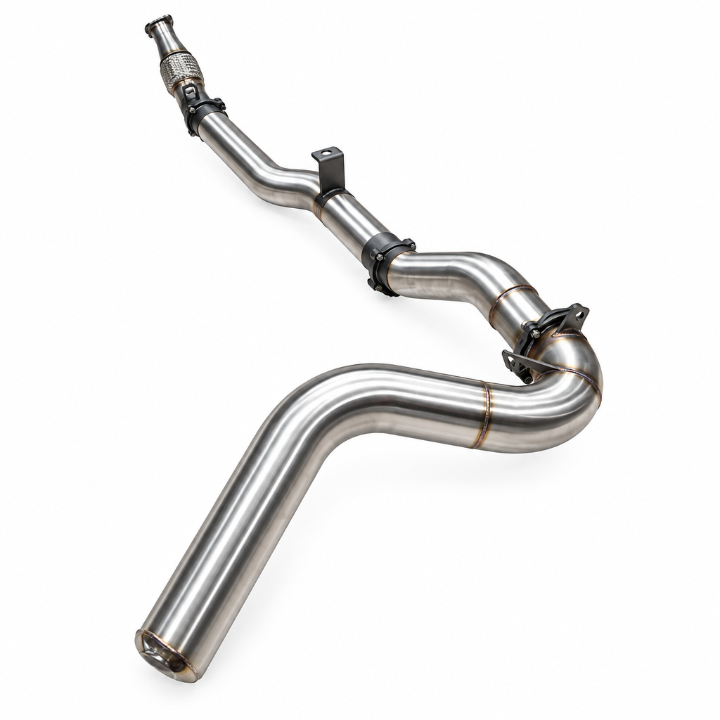 Manta 4in Side Exit Turbo Back Exhaust Landcruiser VDJ79 Single Cab V8 - SSMKTY0389