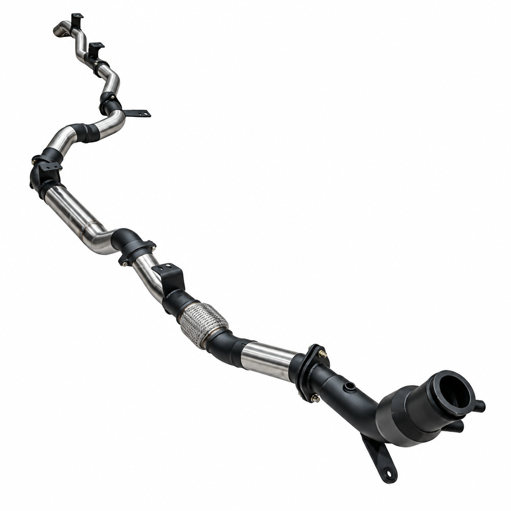 Manta 3in Single Stainless Steel Exhaust Landcruiser 79 Series - SSMKTY0402