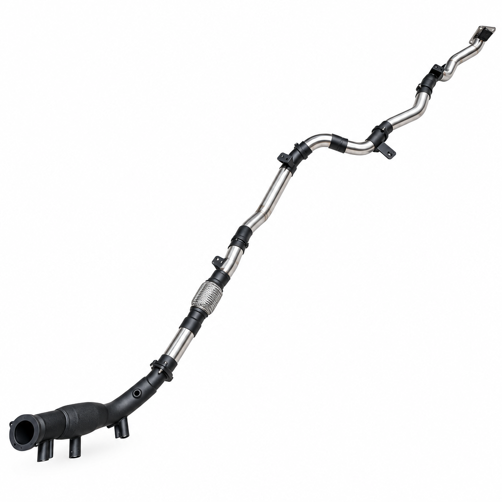 Manta 3in Turbo Back Exhaust Toyota Landcruiser GDJ79 Ute 2 8L - SSMKTY0402