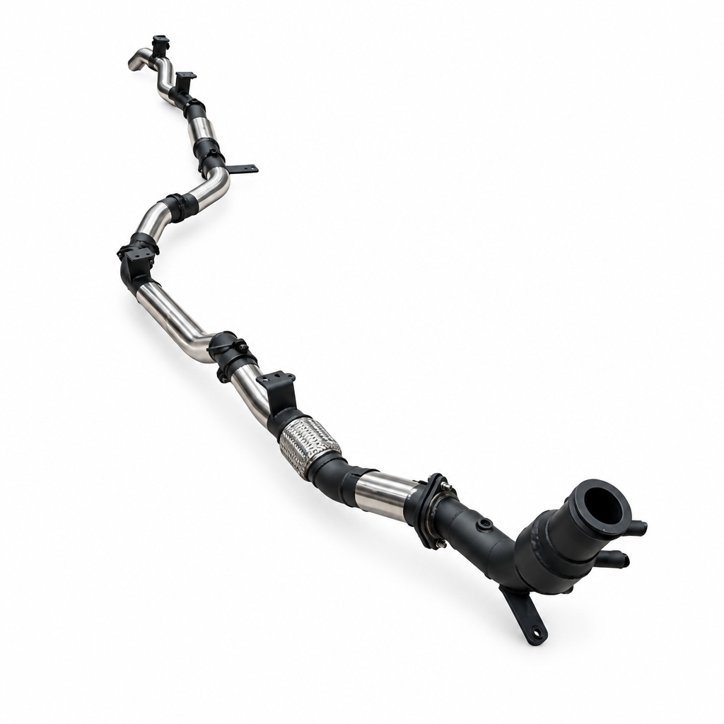Manta Stainless Steel Turbo Back Exhaust Hotdog No Cat Landcruiser GDJ79 - SSMKTY0406