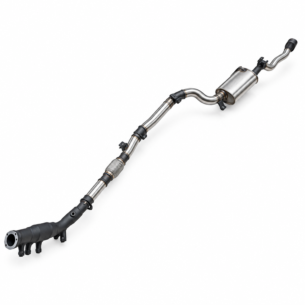 Manta Stainless Steel Turbo Back Exhaust Cat Muffler Landcruiser GDJ79 - SSMKTY0404