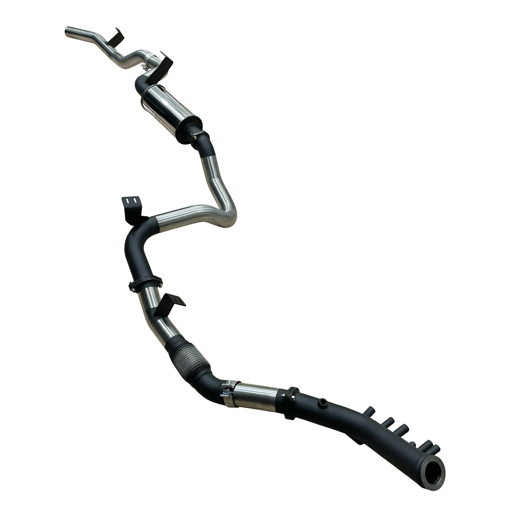 Manta Toyota Landcruiser GDJ76 Wagon 2 8L Quiet Turbo Back Exhaust - SSMKTY0417