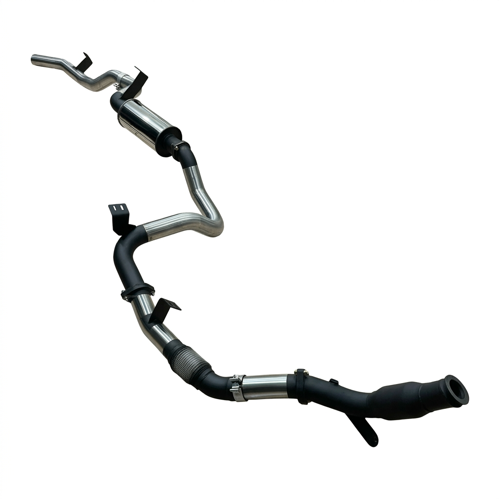 Manta Toyota Landcruiser GDJ76 Wagon 2 8L Quiet Exhaust No Cat - SSMKTY0420
