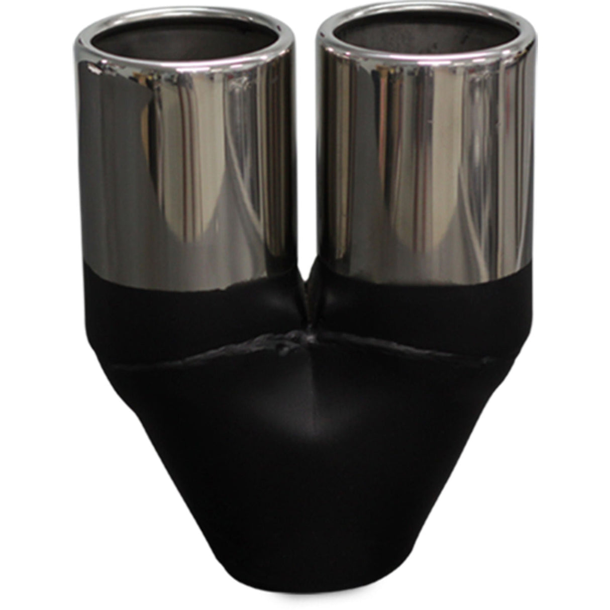 Y Piece Exhaust Tip - 2 1/4" Inch (In) 2 1/2" Inch (Out)