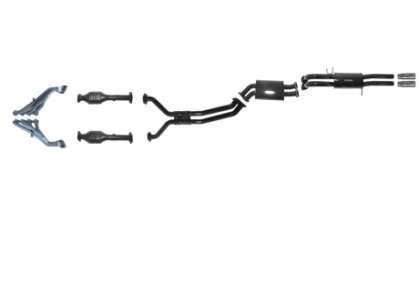 Pacemaker Full Exhaust with Tri-Y Headers for Ford Falcon BA BF XR8 GT Ute 5.4L V8 2002–2008 - PP4018-05