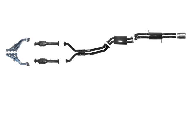 Pacemaker Full Exhaust with Tri-Y Headers for Ford Falcon BA BF XR8 GT Ute 5.4L V8 2002–2008 - PP4018-05