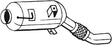Bosal Diesel Particulate Filter BMW X5 E70 X6 E71 3.0L M57 Twin Turbo SUV 2008–2010 - 097318