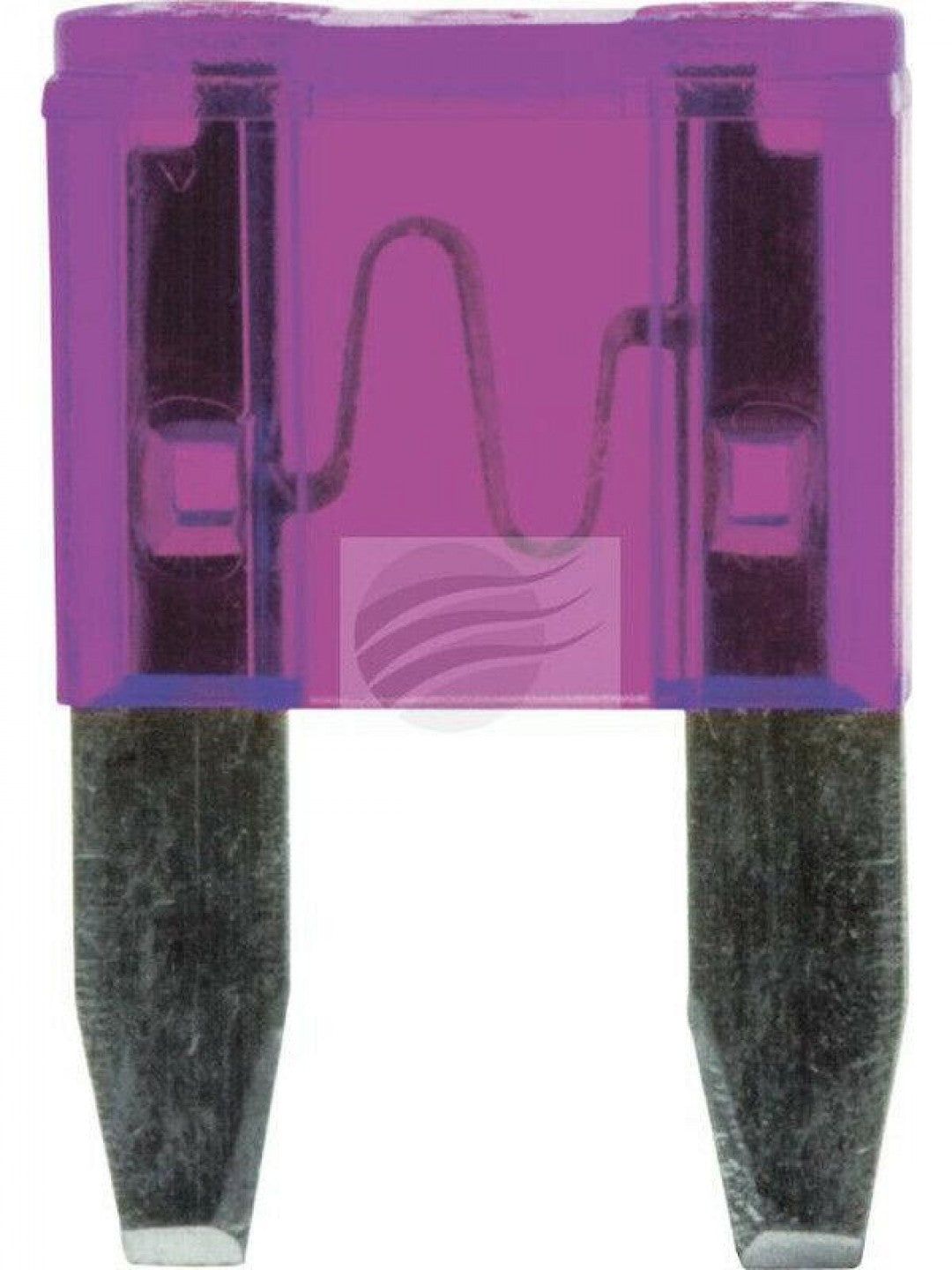 Jaylec - Pack Of 10 Mini Blade Fuse 35 Amps Purple