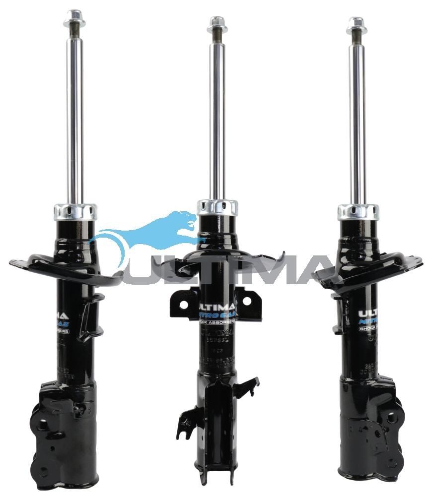 Ultima | Front Left Shock Absorber (Strut) | Mazda 2 DE 2007-ON Ford Fiesta WS WT WZ | 65283L