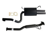 ESA | 2.5" Catback Exhaust With Hotdog Centre | Ford Falcon BA BF Sedan XR6 | ST245HD-246D
