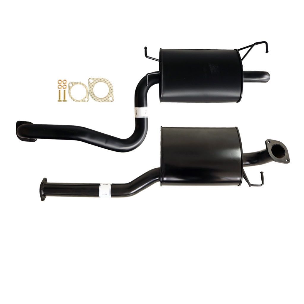MSA -Ford Falcon BA-BF Sedan XT 2 1/2" Catback Kit Inc 2 x Everflo Mufflers