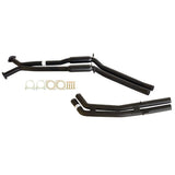 ESA | Twin 2.5" Catback Exhaust Front Hotdog Tailpipes | Holden Statesman WH WK WL V8 | ST133HD-135TP