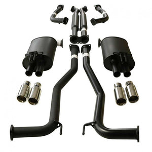 MSA - Holden Commodore VE/VF Sedan/Wagon 2.5" Inch Catback Exhaust System WIth Straight Tips