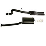 ESA - Ford Falcon FG Ute XR XR6 2 1/2" Catback Kit Inc Everflo Muffler & Dual Tailpipe