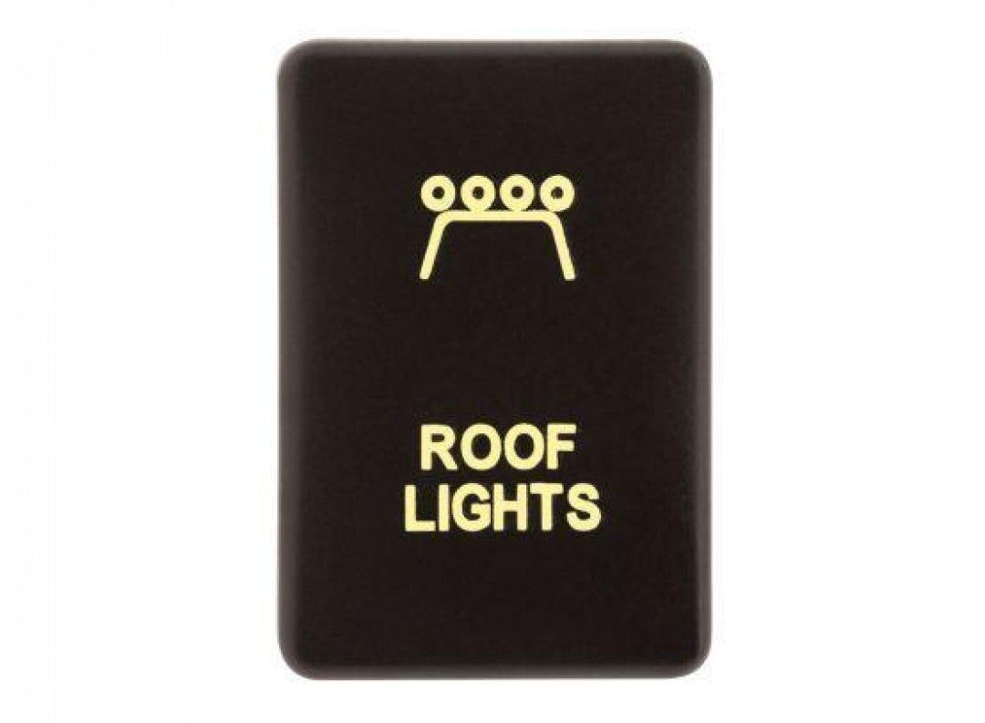 Hulk 4X4 - SWITCH PUSH BUTTON ON / OFF OE RPL 12V ROOF LIGHT AMBER