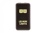 Hulk 4X4 - SWITCH PUSH BUTTON ON / OFF OE RPL 12V WORK LIGHT AMBER