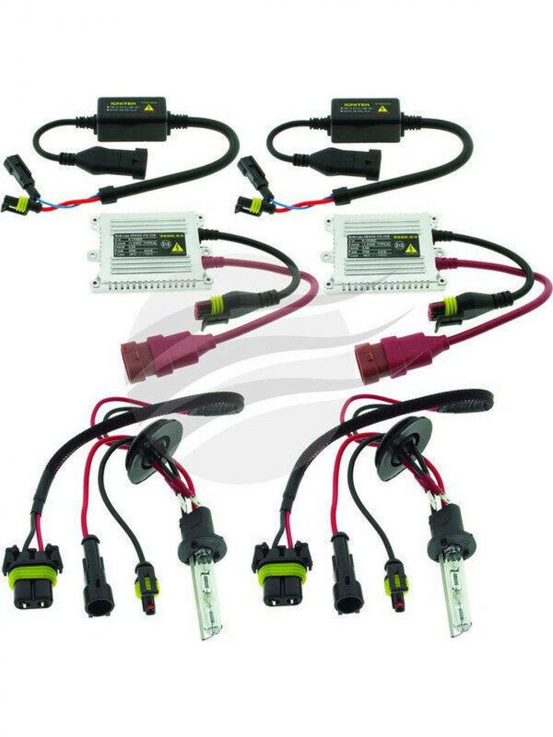Jaylec - HID Upgrade Kit Hb4 6500K 12 Volts with E Approval Slim Type Ballast