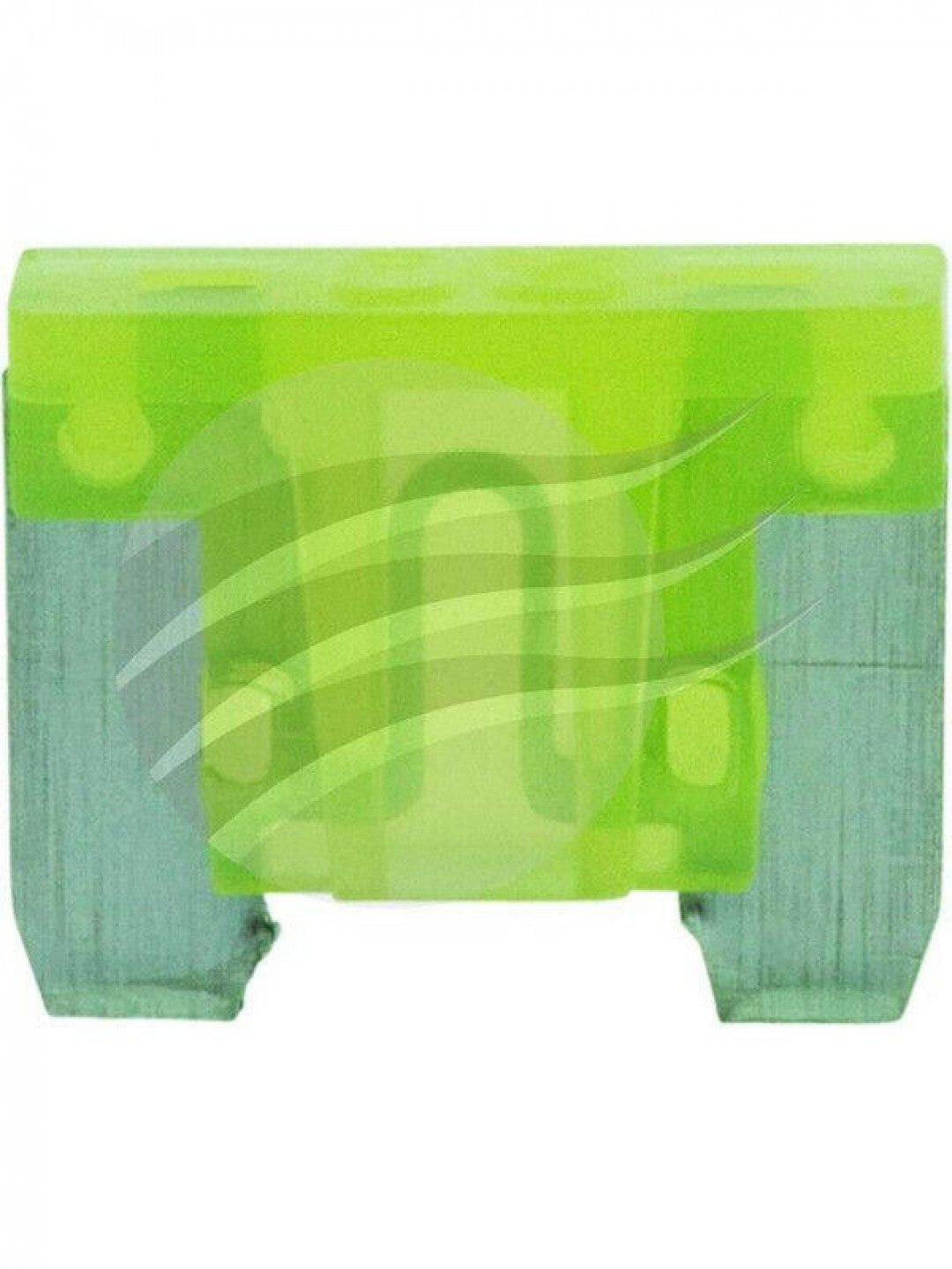 Jaylec - Low Mini Fuse 20 Amps Yellow 58 Volts Pack Of 10