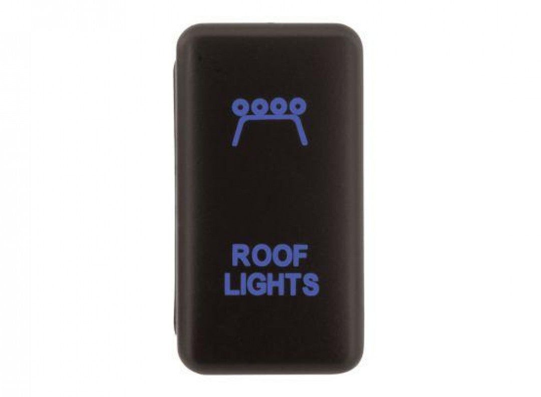 Hulk 4X4 - SWITCH PUSH BUTTON ON / OFF OE RPL 12V ROOF LIGHT BLUE