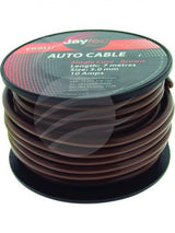 Jaylec - 3mm Single Core Cable Brown 7 Metres & 10 Amps