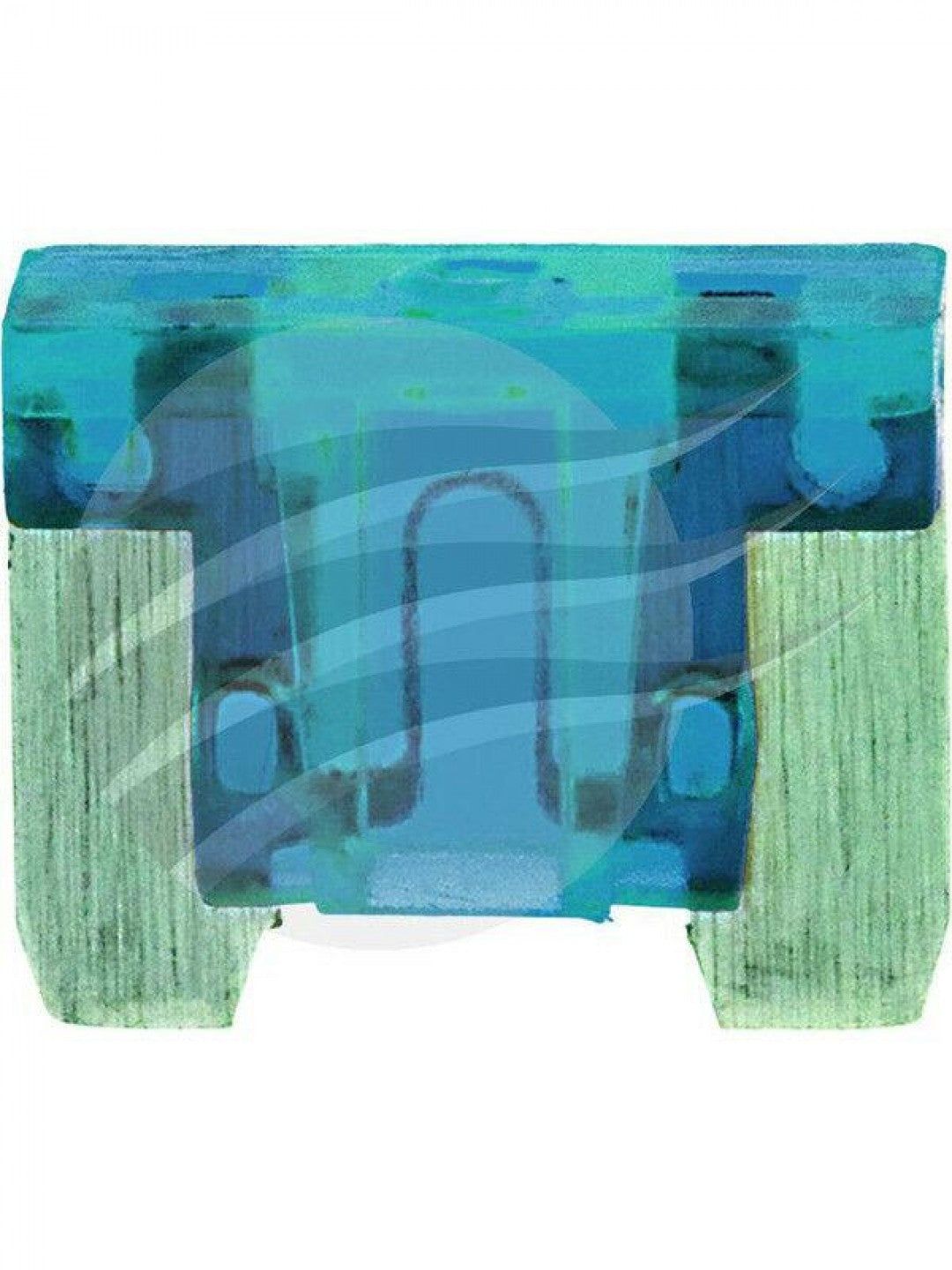 Jaylec - Low Mini Fuse 15 Amps Blue 58 Volts Pack Of 10