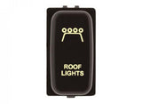 Hulk 4X4 - SWITCH PUSH BUTTON ON / OFF OE RPL 12V ROOF LIGHT AMBER