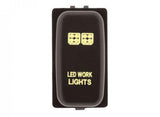 Hulk 4X4 - SWITCH PUSH BUTTON ON / OFF OE RPL 12V WORK LIGHT AMBER